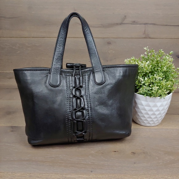 Salvatore Ferragamo Handbags - Salvatore Ferragamo Ecological Line Black Handbag